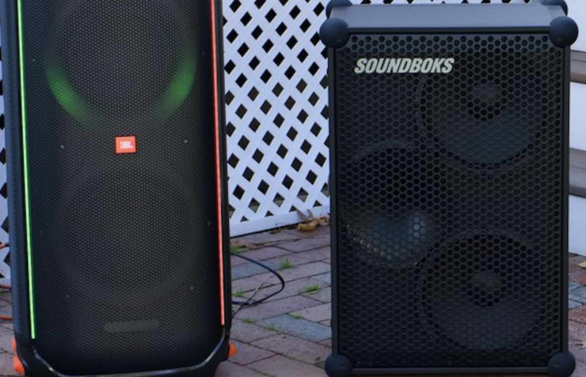 JBL Partybox 1000 vs Soundboks 3 Top Portable Party Speakers
